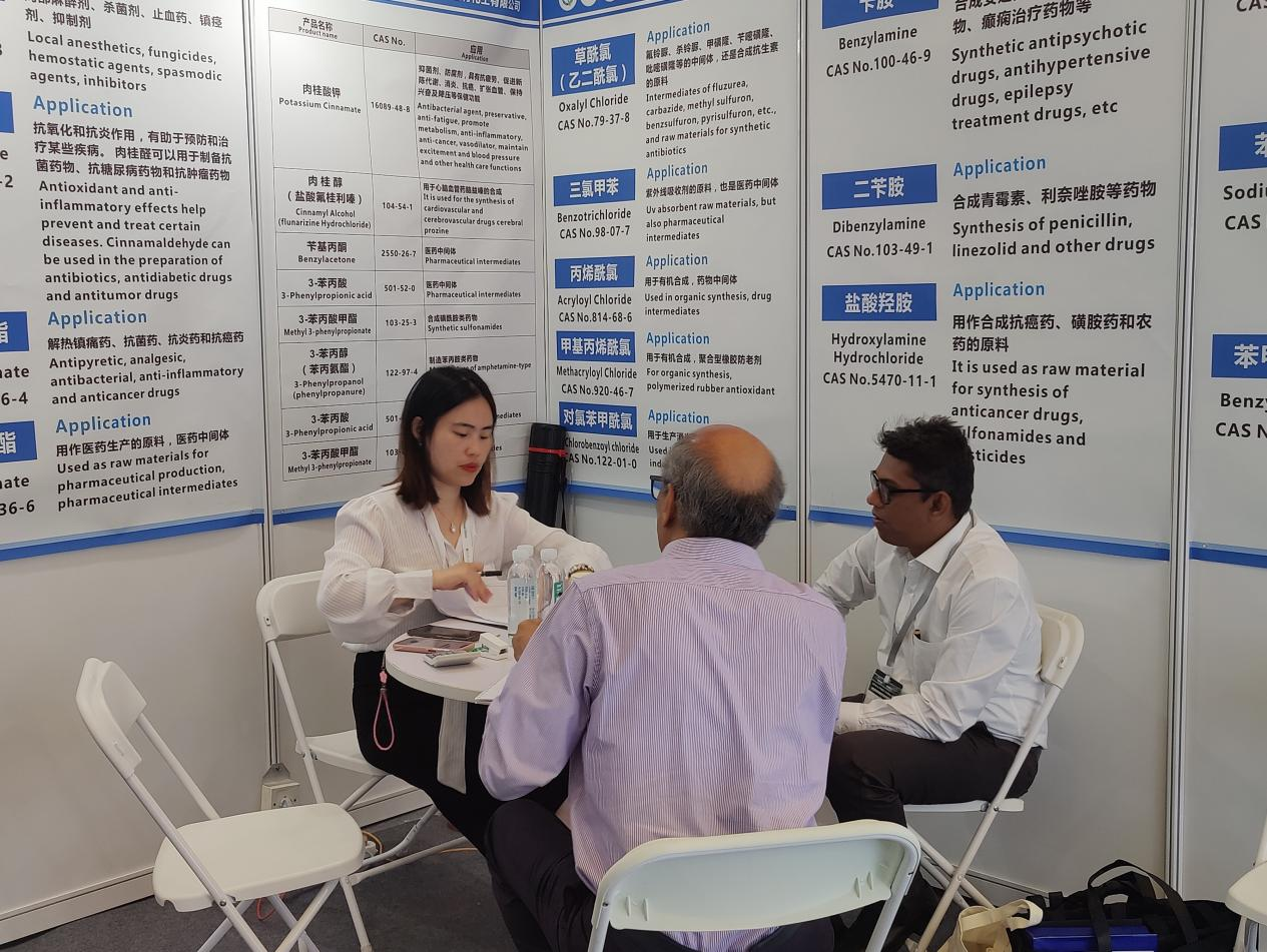 Yidu Chenzhe New Materials Showcased Its GMP-grade Pharmaceutical Intermediates at CPHI 2024